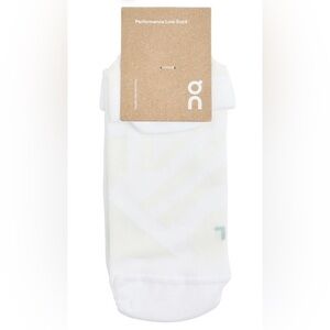 ON Performance Stretch-jersey Trainer Socks White L White/Ivory